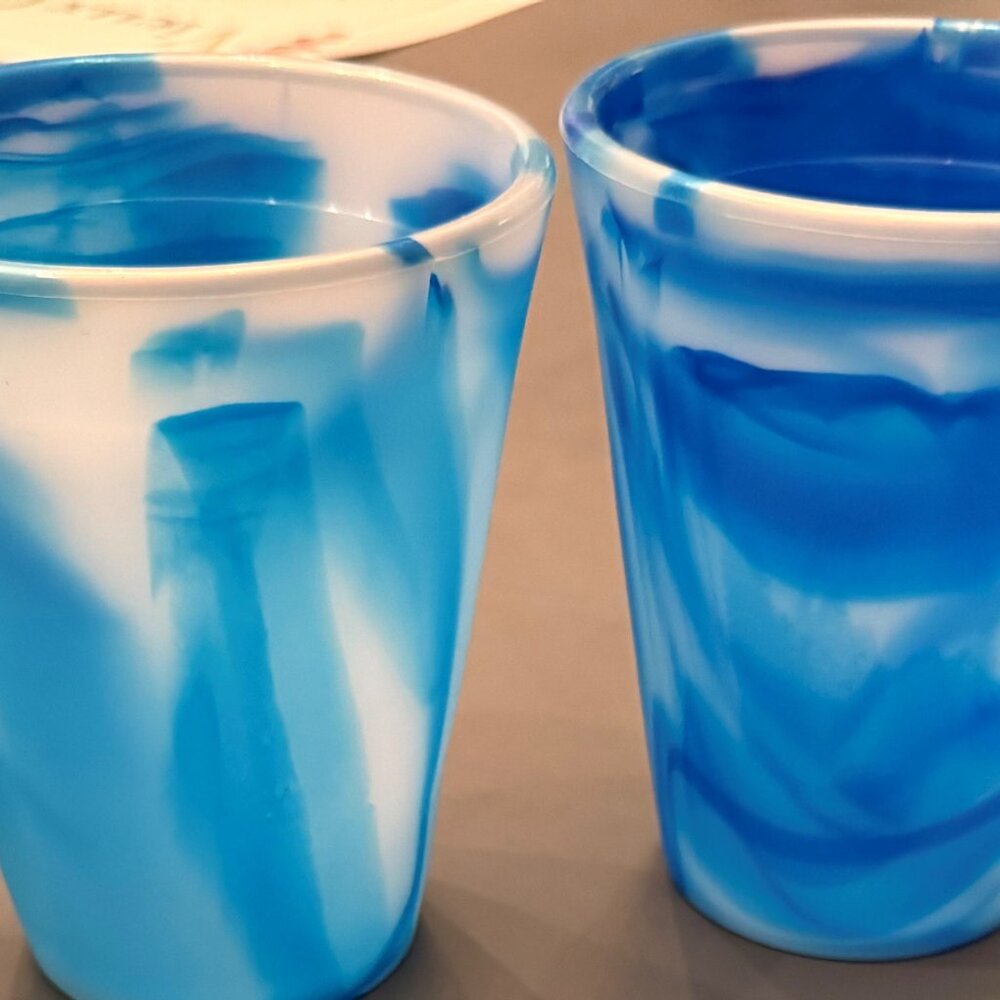 goSili reusable silicone Ocean Cups set (20 oz.)